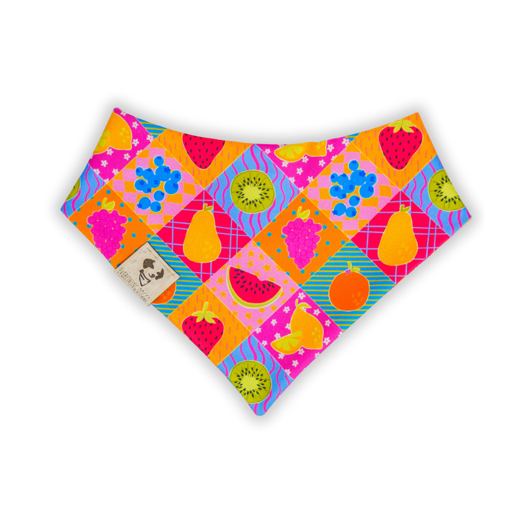 Fruity Patches - Active Snap On Bandana